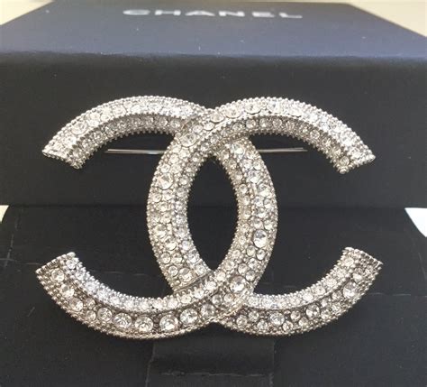 Chanel Cc Brooch Pin 